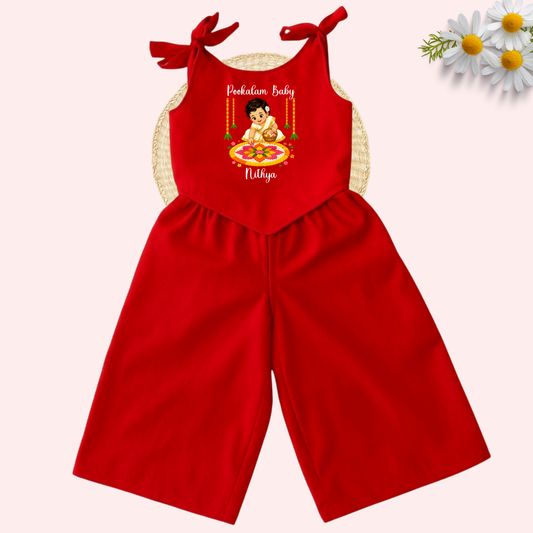 Pookalam Baby Co-ord Set