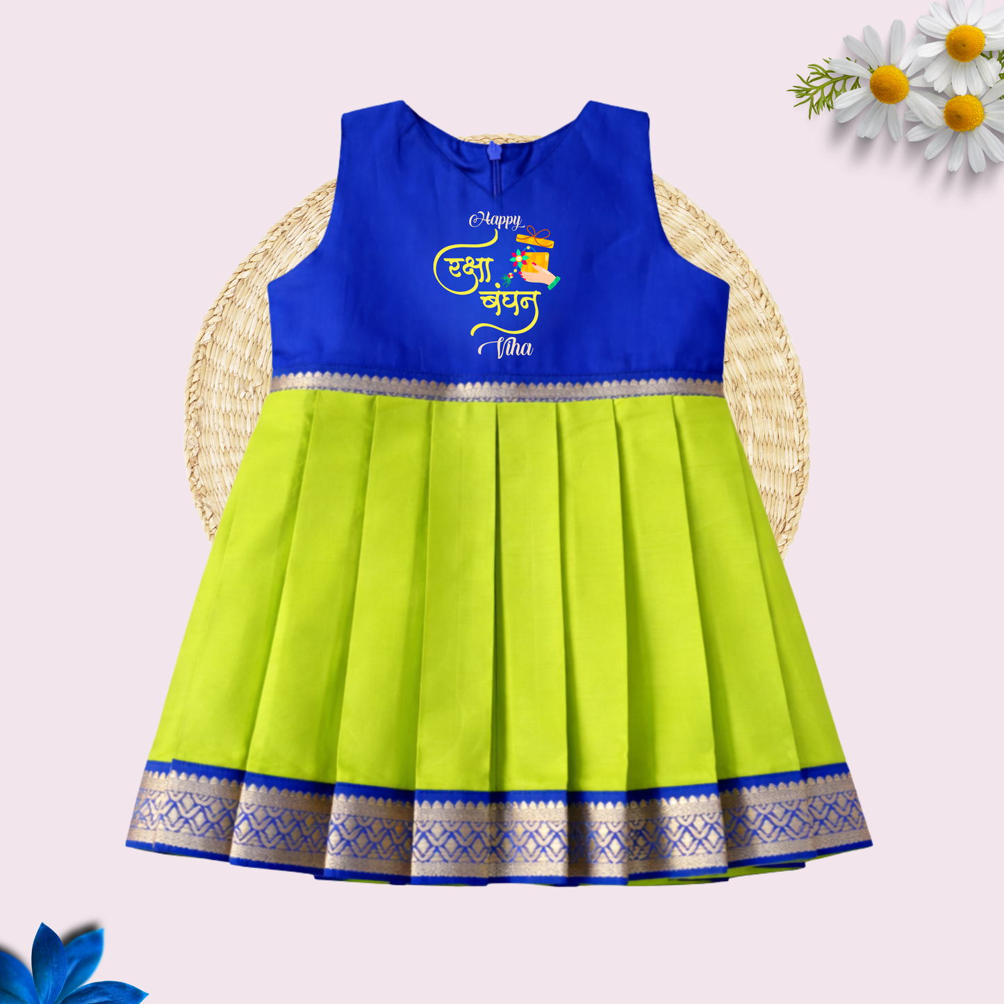 Happy Rakshabandhan Frock