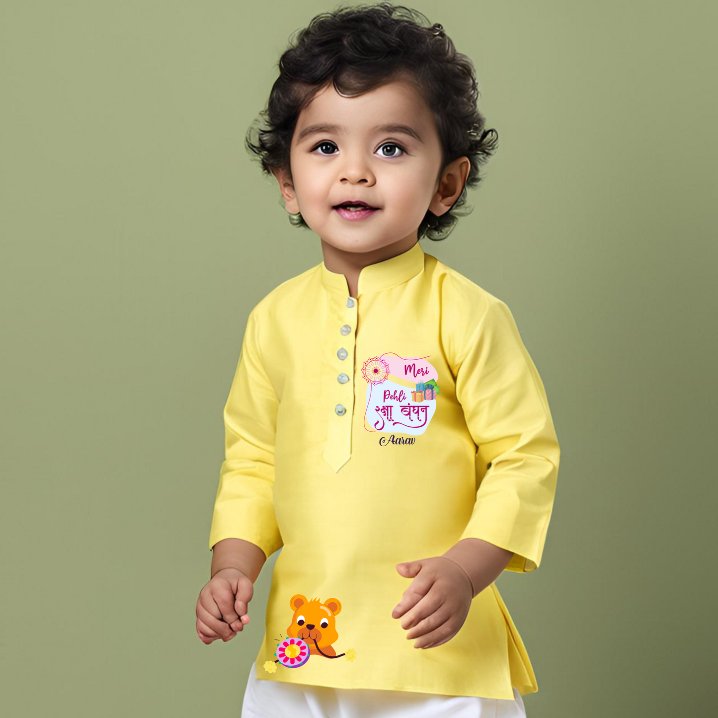 Meri pehli Raksha Bandhan Kurta Set