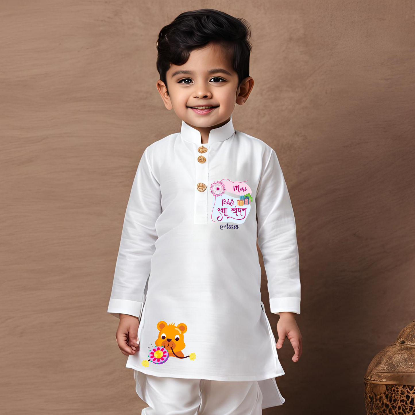 Meri pehli Raksha Bandhan Kurta Set