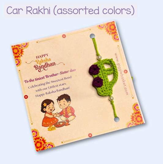 Car Crochet Rakhi