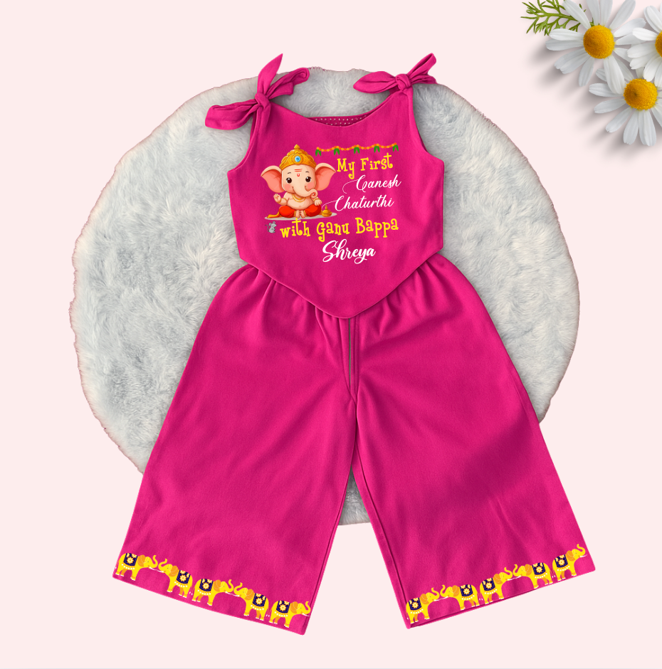 My First Ganesh Chaturthi Co-ord Set