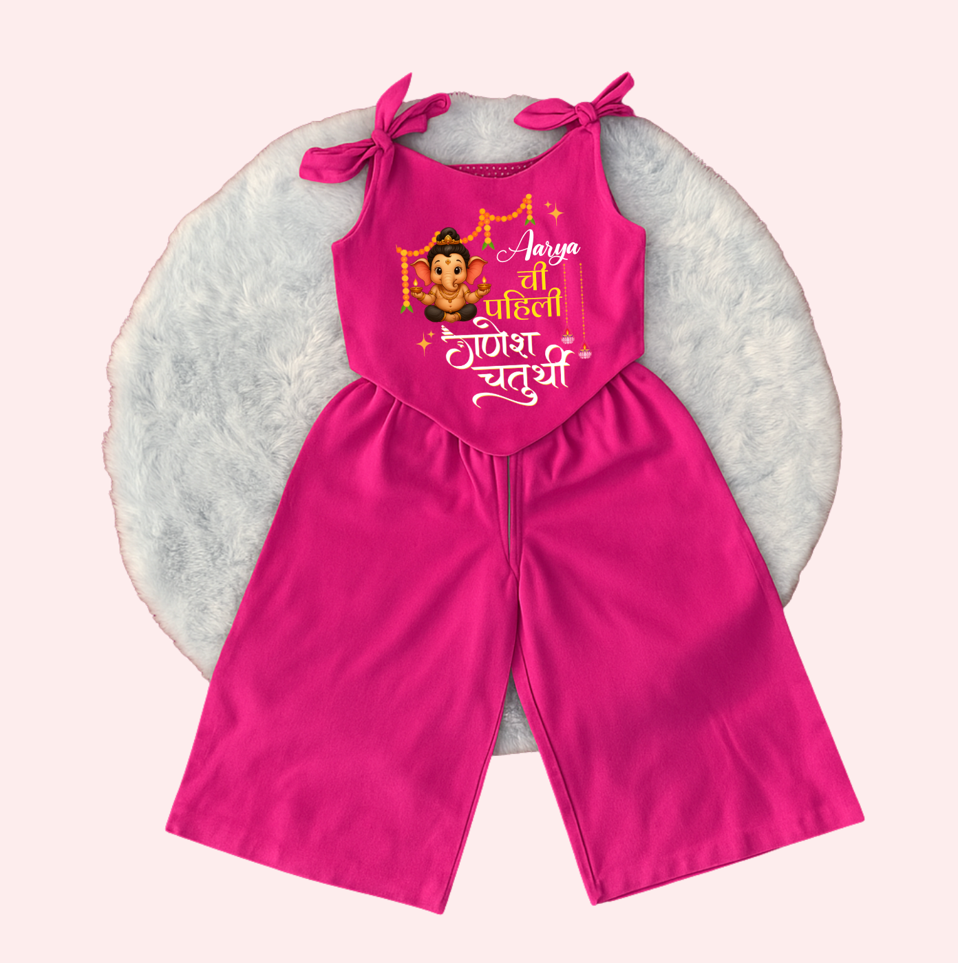 Pahili Ganesh Chaturthi Co-ord Set