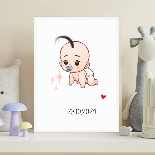 Baby Hair Keepsake