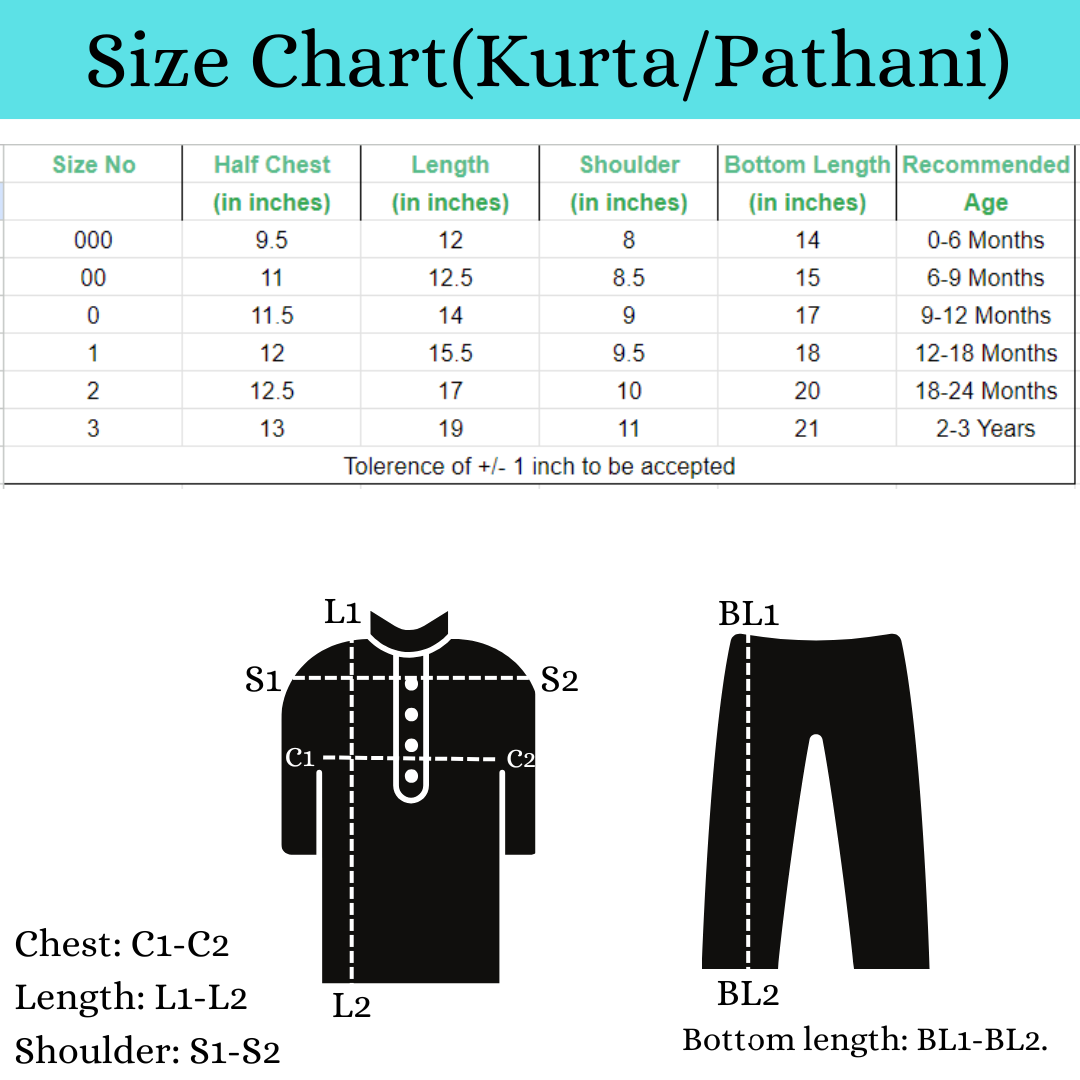 Proud Indian Kurta / Pathani Set