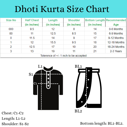 Jai Maa Durga Dhoti Kurta