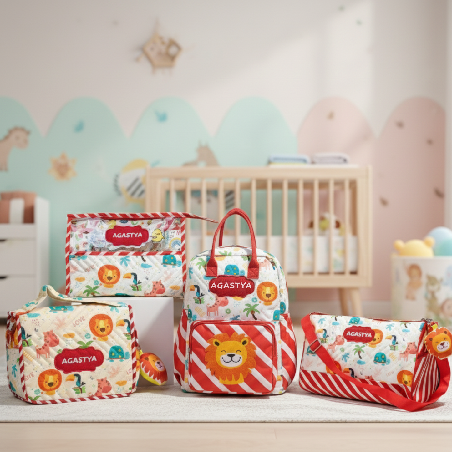 Personalised Giant Travel Bag Combo