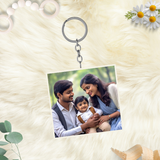 Personalised Photo Keychain