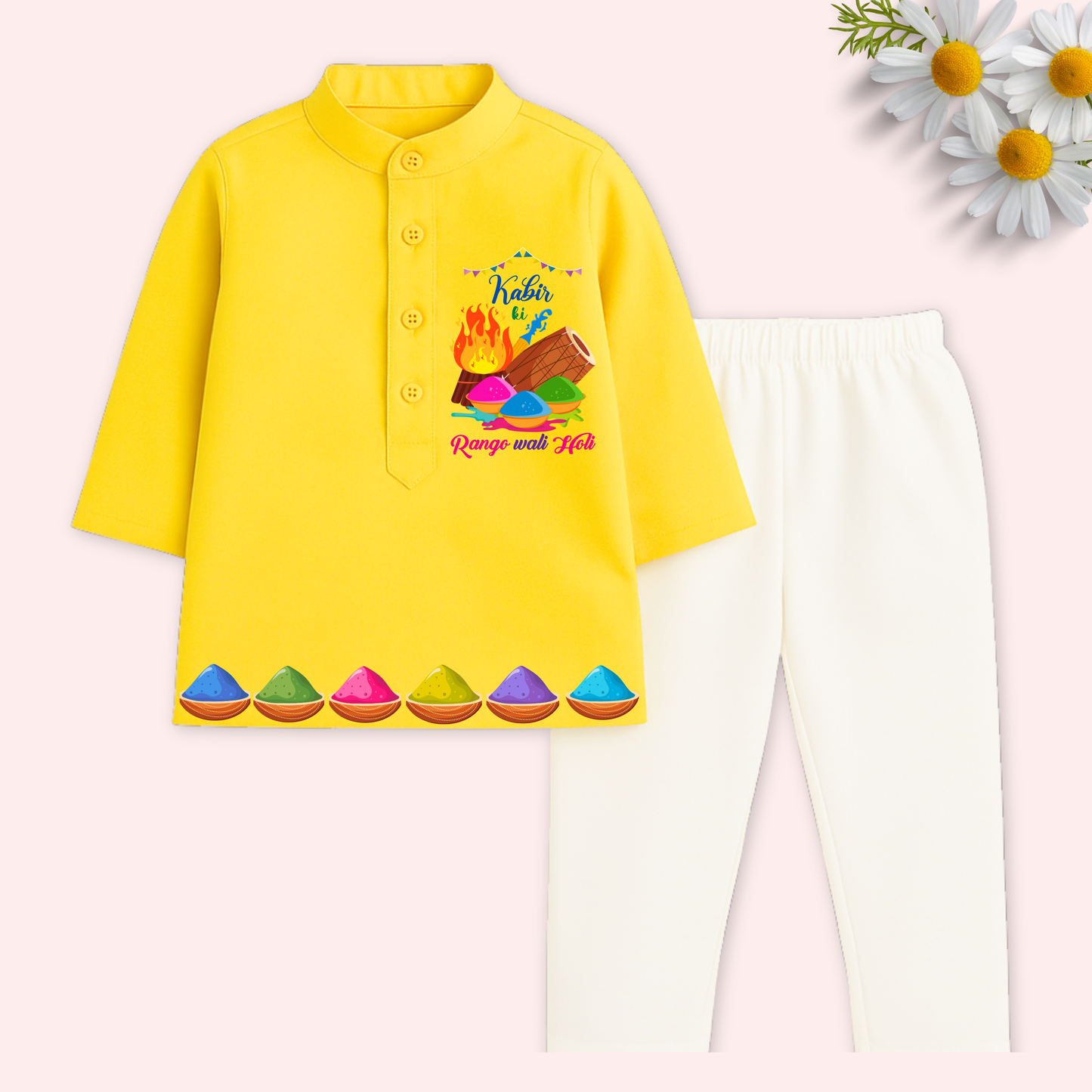 Rango wali Holi Kurta Set